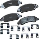 Bendix Premium SBC1363 Ceramic Front Brake Pads for select Cadillac Escalade, ESV, EXT, XTS, Chevrolet Avalanche, Cheyenne, Express 1500, Silverado...