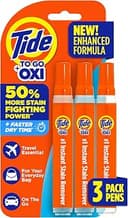 Tide Stain Remover for Clothes, Tide To Go Pen, Instant Stain Remover Pen & Spot Cleaner, Portable & Travel-Friendly, Works on Food & Drink Stains,...