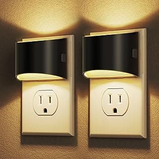Night Light, Night Lights Plug into Wall, Adjustable, 3000K | 3 Level Brightness Adjustable Night Light, Dusk to Dawn Sensor, Nightlights for Adult...