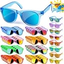 AILEHO Kids Sunglasses Bulk Party Favors - 32 Packs Boys Girls Sunglasses for Kids Age 3-8 with UV 400 Protection, Neon Sunglasses for Kids Party
