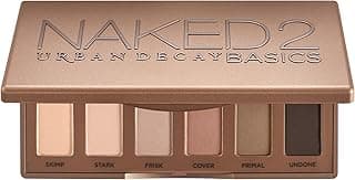 URBAN DECAY Naked 2 Basics Mini Eyeshadow Palette - 6 Matte Neutral Shadows, Long-lasting Wear, Multi-Use Powder for Eye, Contour, Brows, Ultra-Ble...