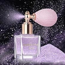 Body Glitter Spray, Holographic Body Glitter Powder for Face Hair Clothes Sparkle Highlighter Spray Makeup, Loose Shimmer Hairspray Party Festival ...