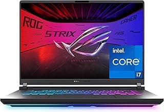 ASUS ROG Strix G16 (2025) Gaming Laptop, 16” FHD+ 16:10 165Hz/3ms Display, NVIDIA® GeForce RTX™ 5060 Laptop GPU, Intel® Core™ i7 Processor 14650HX,...