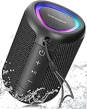 Portable Bluetooth Speaker Valentines Gifts For Him: Powerful Crystal Clear Sound/Romantic Light/IPX5 Waterproof/All Day Playtime/BT 5.3/TWS Paring...