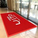 Custom Personalized Commercial Doormat with Any Logo Entryway Floor Mat Welcome Area Rug for Business Indoor/Outdoor Non-Slip Entrance Carpet Durab...
