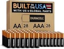Duracell Coppertop AA + AAA Batteries, 56 Count (Pack of 1), Re-closable Pack for Easy Access and Organized Storage, Contains 28 Double A Batteries and 28 Triple A Batteries