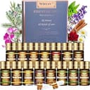 Essential Oils Set - Top 15 Scents for Diffuser, Humidifier, Skin Care, Aromatherapy, Massage, Candle & Soap Making - Fragrance Gift Set (5ml)