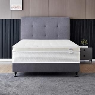 16-Inch Queen Mattress (60" x 80") - Plush Hybrid Memory Foam & Pocket Spring Mattress, Cooling Pillow Top, Breathable Cover, Motion Isolation, Mat...