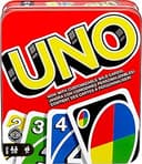 Mattel Games UNO Card Game for Kid, Adult & Family Nights & Parties, Travel & Vacations, Color Blind Accessible & Customizable Deck (Amazon Exclusive)