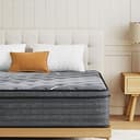 12 Inch Queen Mattress Hybrid Mattress in a Box, Memory Foam Mattress with Pocket Spring for Pressure Relief, Ergonomic Support & Motion Isolation,...