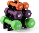 CAP Barbell Neoprene Dumbbell Weights Pairs & Sets | Multiple Colors