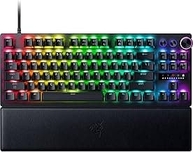 Razer Huntsman V3 Pro TKL 8KHz Esports Gaming Keyboard: Analog Optical Switches Gen 2-8000 Hz Polling Snap Tap - Rapid Trigger - Adjustable Actuati...