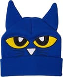 Cool Blue Cat Beanie Hat for Womens Adult Men Animal Cats Hats Accessories Cosplay Halloween