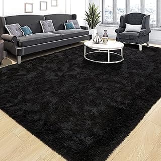 Tepook Super Soft Fluffy Rug for Bedroom, Modern Shaggy Fuzzy Kids Rugs for Living Room, Plush Indoor Nursery Home Decor Dorm Carpet with Non-Slip ...