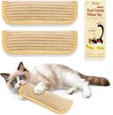 Sisal Catnip Pillow Toy Kickers, 2 Pack Interactive Catnip Toys with Organic 8000mg Herbal Blend for Indoor Scratching, Chewing & Teething, Fun for...