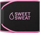 Sports Research Sweet Sweat Waist Trimmer (Core Series) - Premium Sweat Enhancing Fitness Band for Women & Men