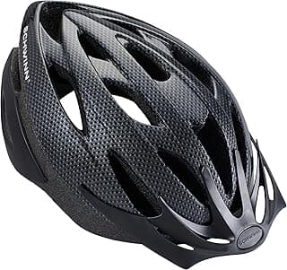 Schwinn Thrasher Helmet for Adults, Size 58-62 cm for Riders Ages 14+, Microshell, Adjustable Dial & Straps, Interior Padding, Air Vents, Lighted o...
