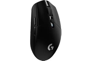Logitech G305 Lightspeed Wireless Gaming Mouse - Black | HERO sensor, 12,000 DPI, Six programmable buttons, 250-hour battery, On-board memory
