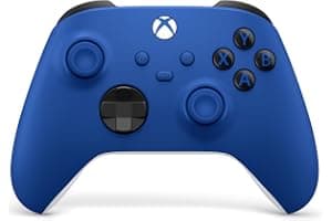 XBOX Wireless Gaming Controller | Shock Blue | Consoles, PCs, TVs, mobile, and more | Textured Grip | Wireless, Bluetooth, USB-C Connectivity
