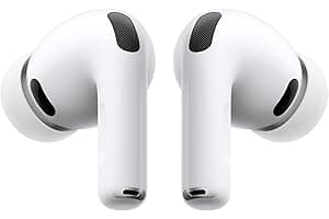 Apple AirPods Pro 3 Wireless Earbuds, Active Noise Cancellation, Live Translation, Heart Rate Sensing, Hearing Aid Feature, Bluetooth Headphones, S...