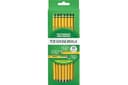 Ticonderoga Wood-Cased Pencils, Pre-Sharpened, #2 HB Soft, Yellow, 30 Count