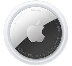 Apple AirTag (2nd Generation): Tracker for Keychain, Wallet, and More; Locator with Sound; Simple One-Tap Setup with iPhone or iPad; Key Finder wit...