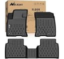 Nilight TPE Floor Mats for Lincoln Corsair (Gas Model) 2020 2021 2022 2023 2024 2025 All Weather Custom Fit Heavy Duty Floor Liners