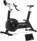 Concept2 BikeErg Stationary Exercise Bike with PM5 Black and Fitxion Cleaning Cloth