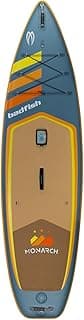 Badfish SUP Monarch Inflatable Stand Up Paddle Board 11’ All Around SUP with Welded Seams, AirLite Lightweight Drop Stitch Construction, Paddle Pum...