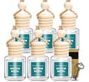 AROIC Premium Scent Car Air Freshener, 6 Pack Hotel Scent Collection Diffuser Set, Long Lasting Luxury Fragrance Essential Oil Aromatherapy, Hangin...