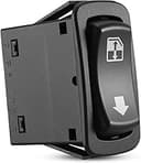Cab Door Window Switch Fit for Peterbilt Replace P27-6227, Electric Power Control, Black