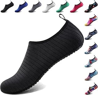 Water Shoes for Women Men Quick-Dry Aqua Socks Swim Beach Outfits Barefoot | Yoga Exercise Wear Sport Accessories Pool Camping Must Haves River Hik...