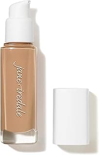 jane iredale Skintuition SPF 30 Radiance-Boosting Liquid Foundation, Perfects and Protects Skin, Medium Coverage, Natural Finish, Vegan, Cruelty-Free