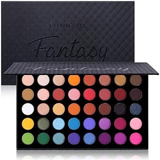 Highly Pigmented Eye Makeup Palette, Matte Shimmer Metallic Eyeshadow Pallet Long Lasting Blendable Natural Colors Make Up Eye Shadows Cosmetics Gi...