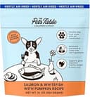 The Pets Table Salmon & Whitefish with Pumpkin Grain Free Air Dried Dog Food, 1 lb / 16 oz Bag