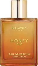 Bellavita Luxury Honey Oud Eau de Parfum | 100 ml (3.4 fl.oz.) | Perfume for Men and Women | Sweet Honey, Bergamot, Oud, and Amber Notes | Women's Day Special