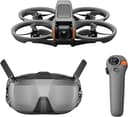 DJI Avata 2 Fly Smart Combo (Single Battery), FPV Drone with Camera 4K, Immersive Experience, One-Push Acrobatics, Built-in Propeller Guard, 155° FOV, Camera Drone with Goggles N3 and RC Motion 3