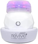 reVive Light Therapy Soniqué Mini Acne Cleanser, Battery-Operated Sonic Face Cleanser Brush with Blue & Red Light Therapy, Medical-Grade Acne Device for Face & Body, Water-Resistant