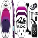 Roc Inflatable Stand Up Paddle Board 10' 6" with Premium SUP Paddle Board Accessories, Wide Stable Design, Non-Slip Comfort Deck for Youth & Adults