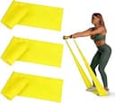 Resistance Bands Long Non-Latex Elastic Stretch Bands Work Out Band for Working Out Women or Men, Exercise Bands Set Yoga, Pilates, Gym,
