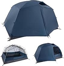 Clostnature 2 Person Backpacking Tent- Lightweight Waterproof Camping Tent, 3 Season Tent for Two Person, 2 Man, Easy Setup Tent for Family, Outdoo...