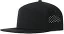 Men Flat Brim Adjustable Performance Hat Snapback Laser Perforated Baseball Cap