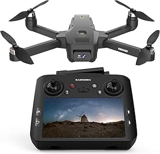 GPS FPV Drone with EIS Camera for Adults, 4.5 Inch LCD Screen on Controller,Al Track with Professional GPS,Follow Me, Auto Return,Easy Fly and Fold...