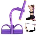 Pedal Resistance Bands with Handles, 21 Fitness Resistance Bands-6 Tube, Resistance Bands with Handles Pedal, Stretch Bands for Exercise Sit Up Exe...
