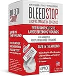 BleedStop™ First Aid Powder for Blood Clotting, Trauma Kit, Blood Thinner Patients, Camping Safety, and Survival Equipment for Moderate to Severe B...