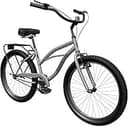 Betterland Beach Cruiser Bike, 24/26 inch Commuter Bicycle for Adult Men and Women, Comfortable City Bikes with Rear Rack or Basket