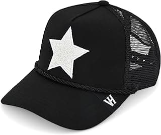 Trucker Hats Women | Mesh Adjustable Snapback Hat | Men & Women Cute Trendy Fashion Baseball Cap