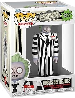 Pop! Movies: Beetlejuice Beetlejuice - BOB As Beetlejuice - Beetlejuice 2 - Collectable Vinyl Figure - Gift Idea - Official Merchandise - Toys for ...