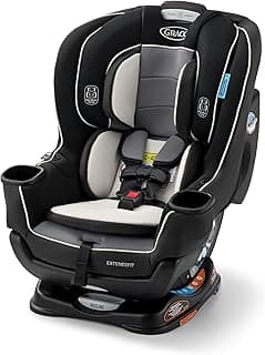 Graco Extend2Fit Convertible Baby Car Seat, Rear and Forward Facing, Adjustable Extension Panel for Extra Legroom, Gotham