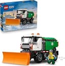 City Snowplow Truck Building Toy for Kids - Pretend Play Vehicle for Boys & Girls, Ages 5+ - Toy Truck W/Movable Plow & Driver Minifigure - Gift Id...